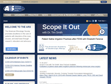 Tablet Screenshot of american-rhinologic.org